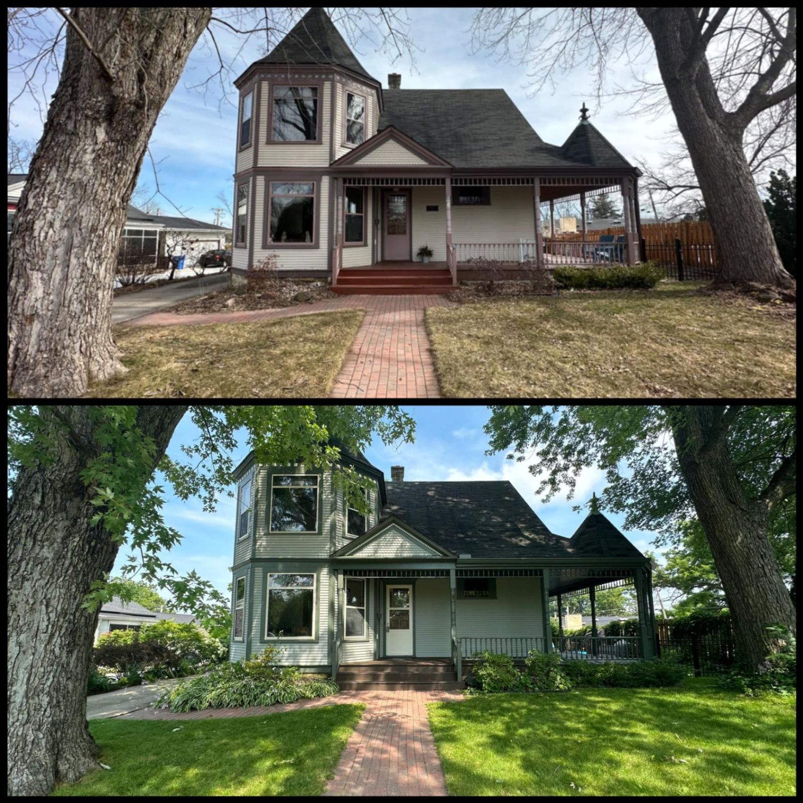 Victorian exterior repaint